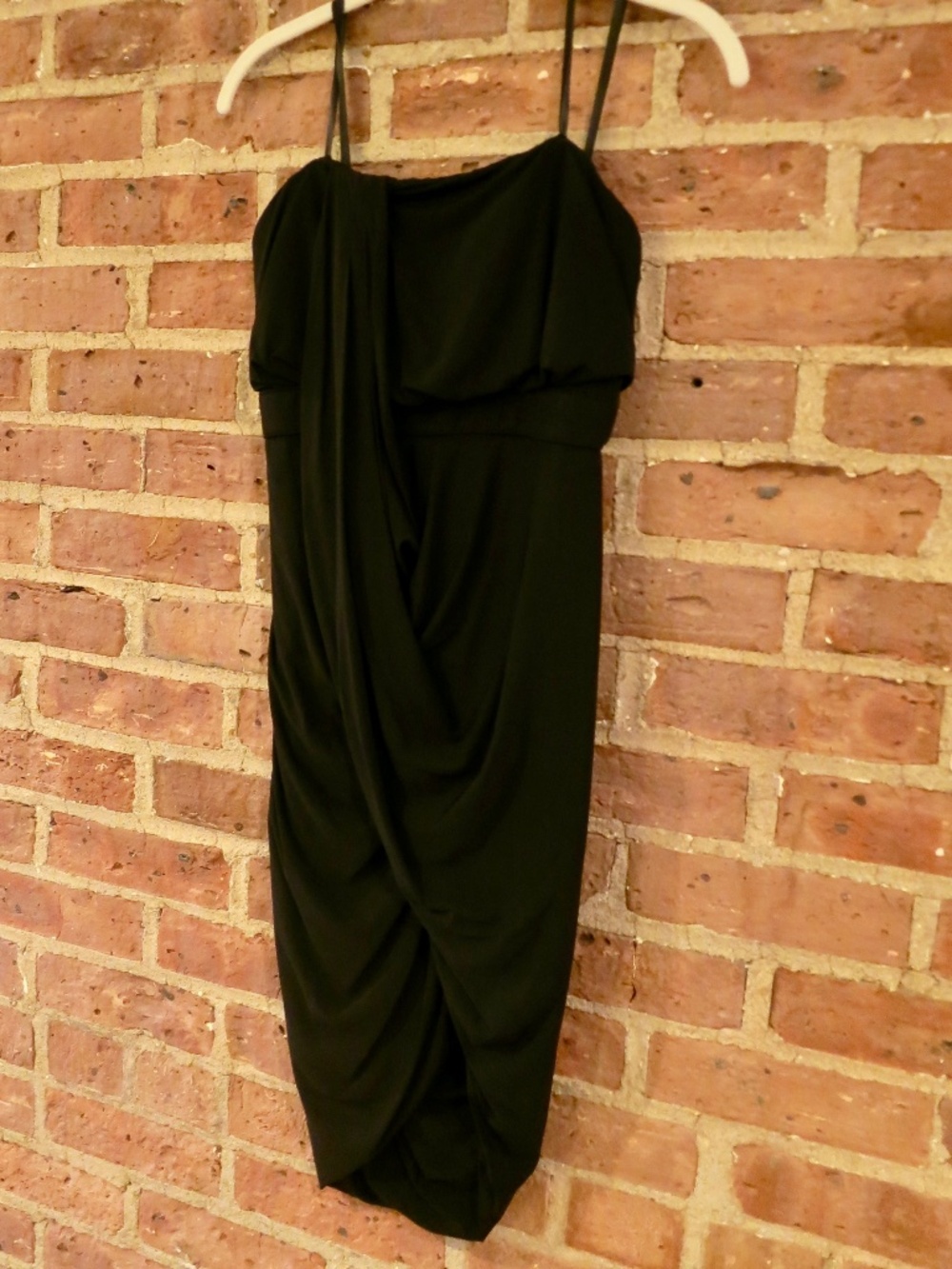 BCBG Max Azria Runway Short Strapless Little Black Dress | 0